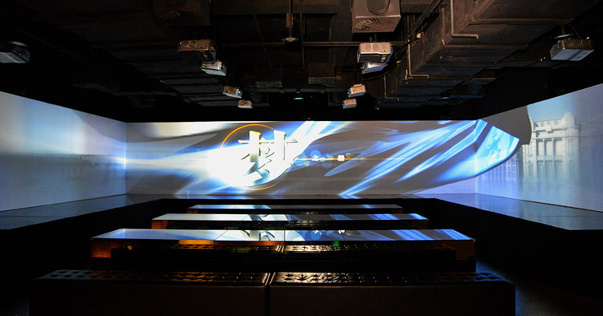 四川模拟安全巨幕投影设备