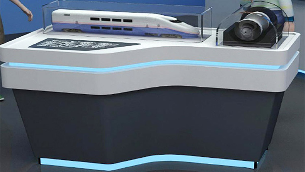 三沙模拟安全磁悬浮列车