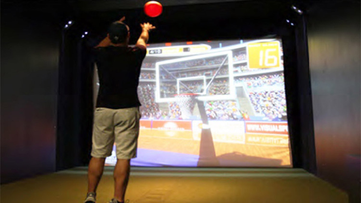 晋宁模拟安全虚拟篮球体验