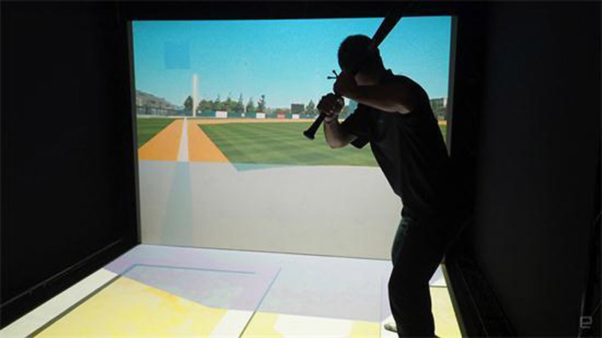 金坛模拟安全虚拟棒球投掷体验