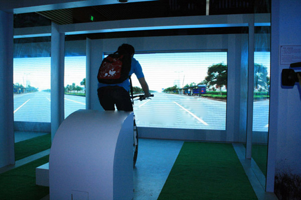相山模拟安全单车模拟驾驶