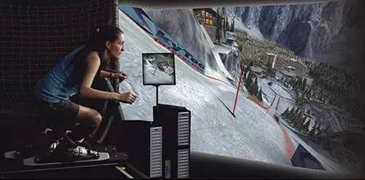 巴里坤模拟安全模拟高山滑雪
