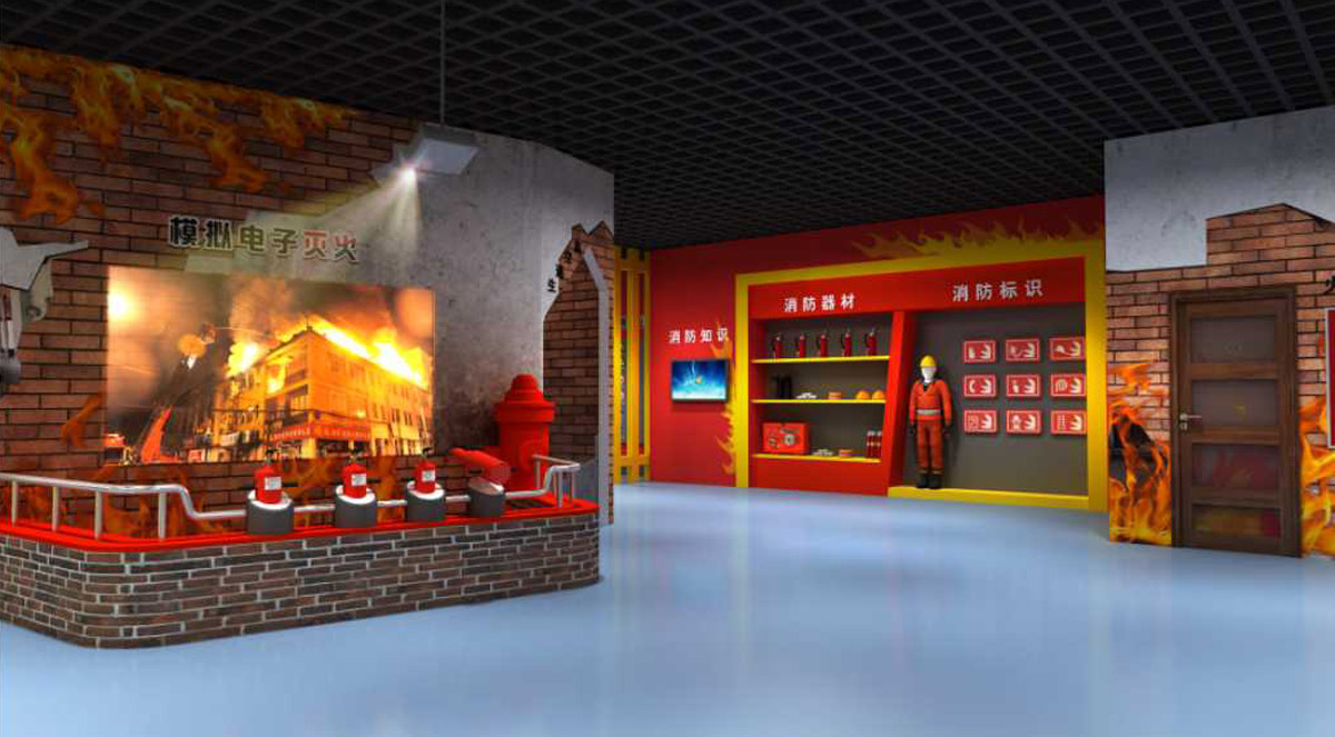定襄模拟安全社区消防安全体验中心