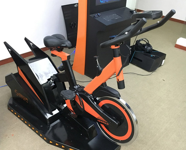 模拟安全VR健身车